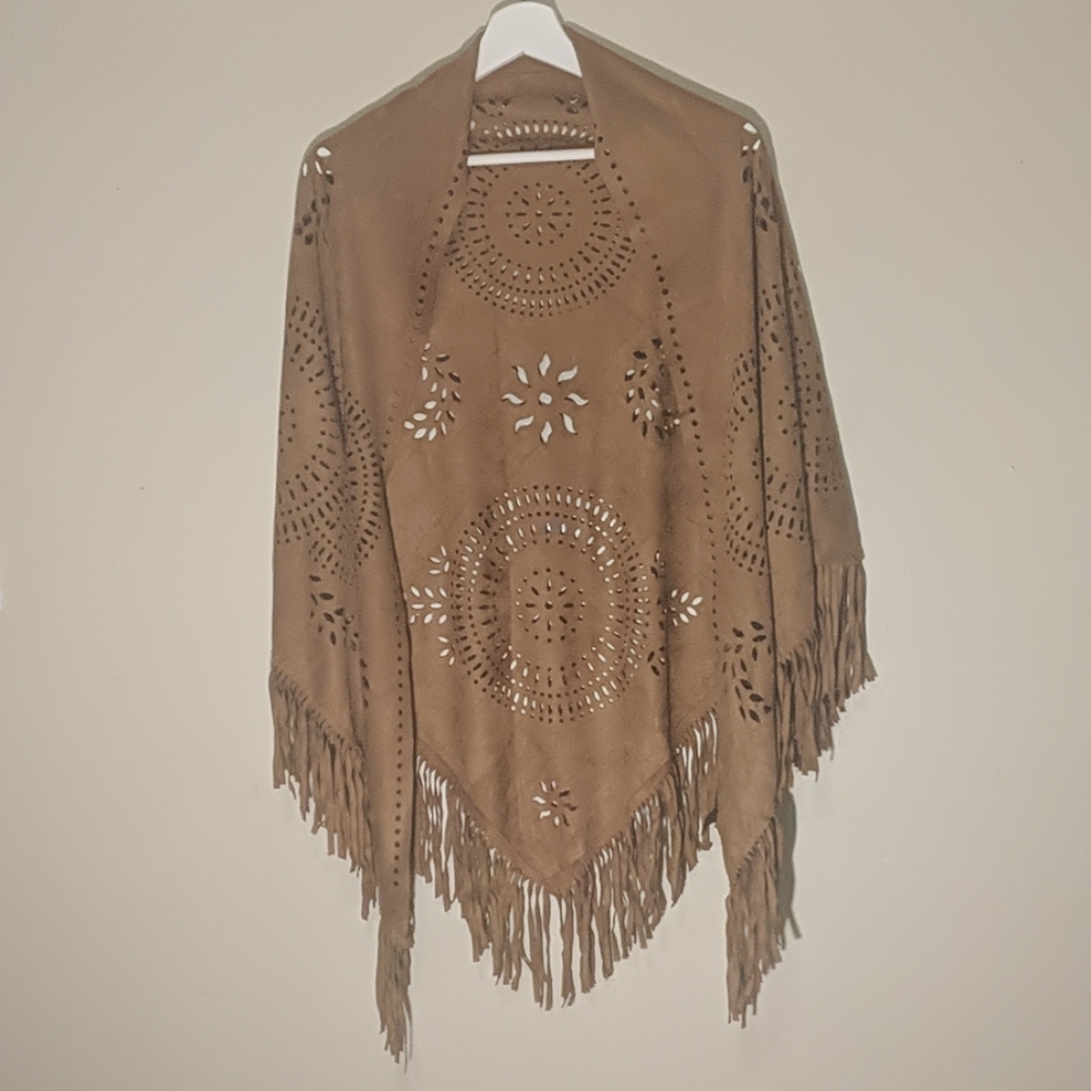 Karma brown shawl